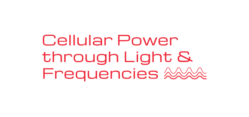 Cellular power through Light and frequencies with lines as wavelengths