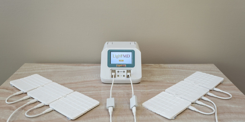 LightMD Mark II Pro photobiomodulation system available for rent through UltraRed Light Therapy