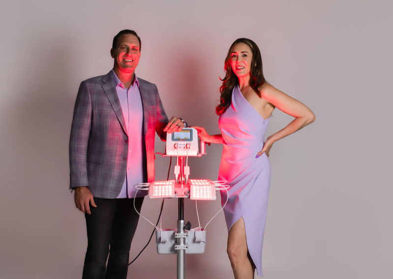 Brooke and Jeff McKeever, co-owners of UltraRed Light Therapy and experts in photobiomodulation