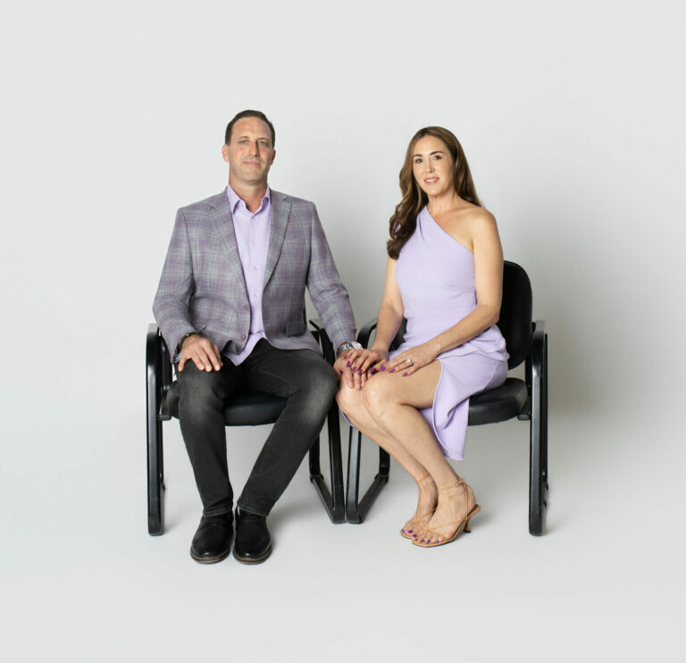 Brooke and Jeff McKeever, owners of UltraRed Light Therapy and experts in photobiomodulation and red light therapy.